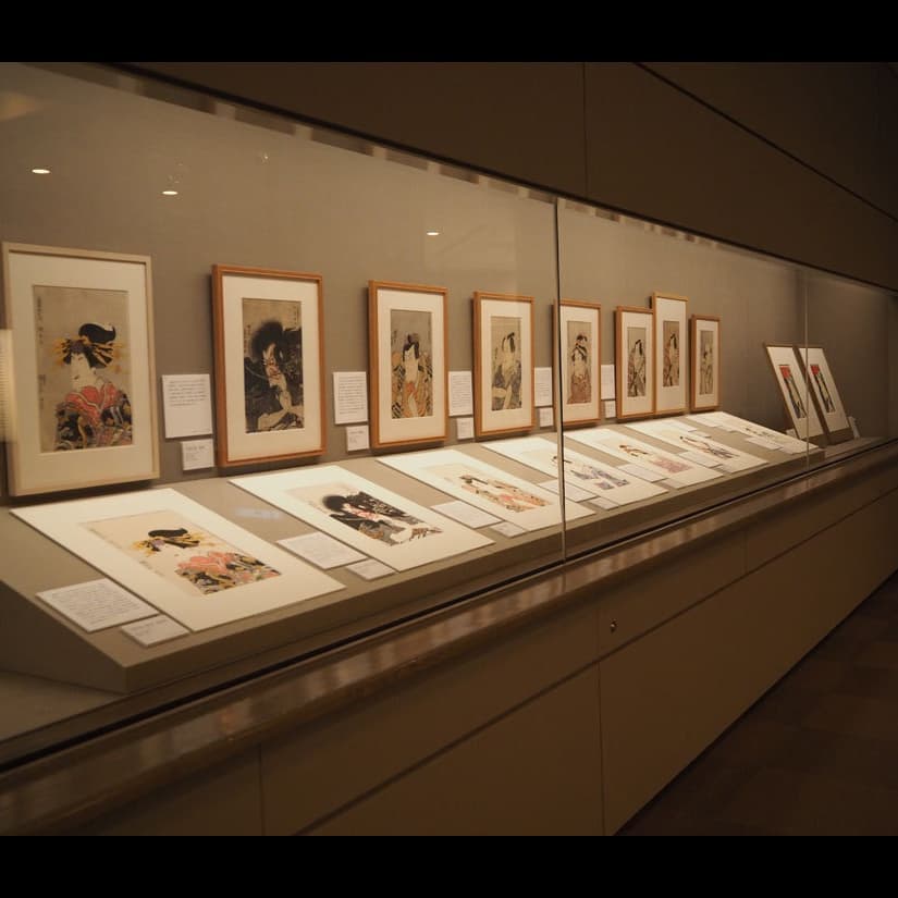 立原位貫　木版画