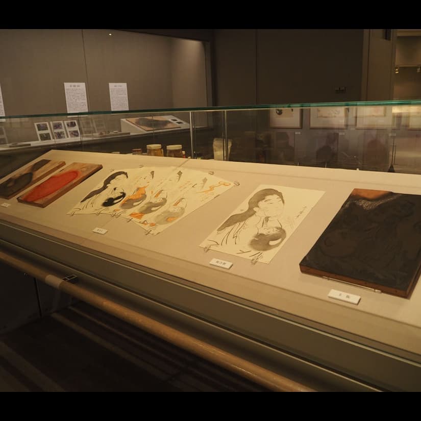 浮世絵　校合摺