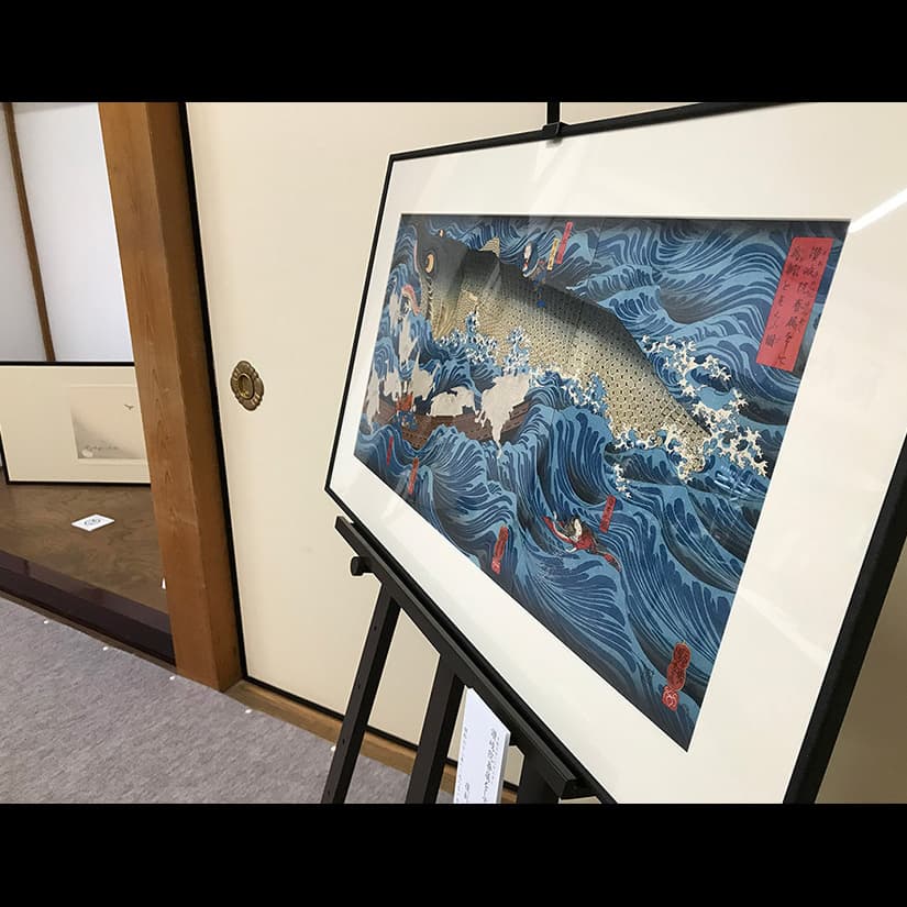 立原位貫　inuki tachihara 浮世絵